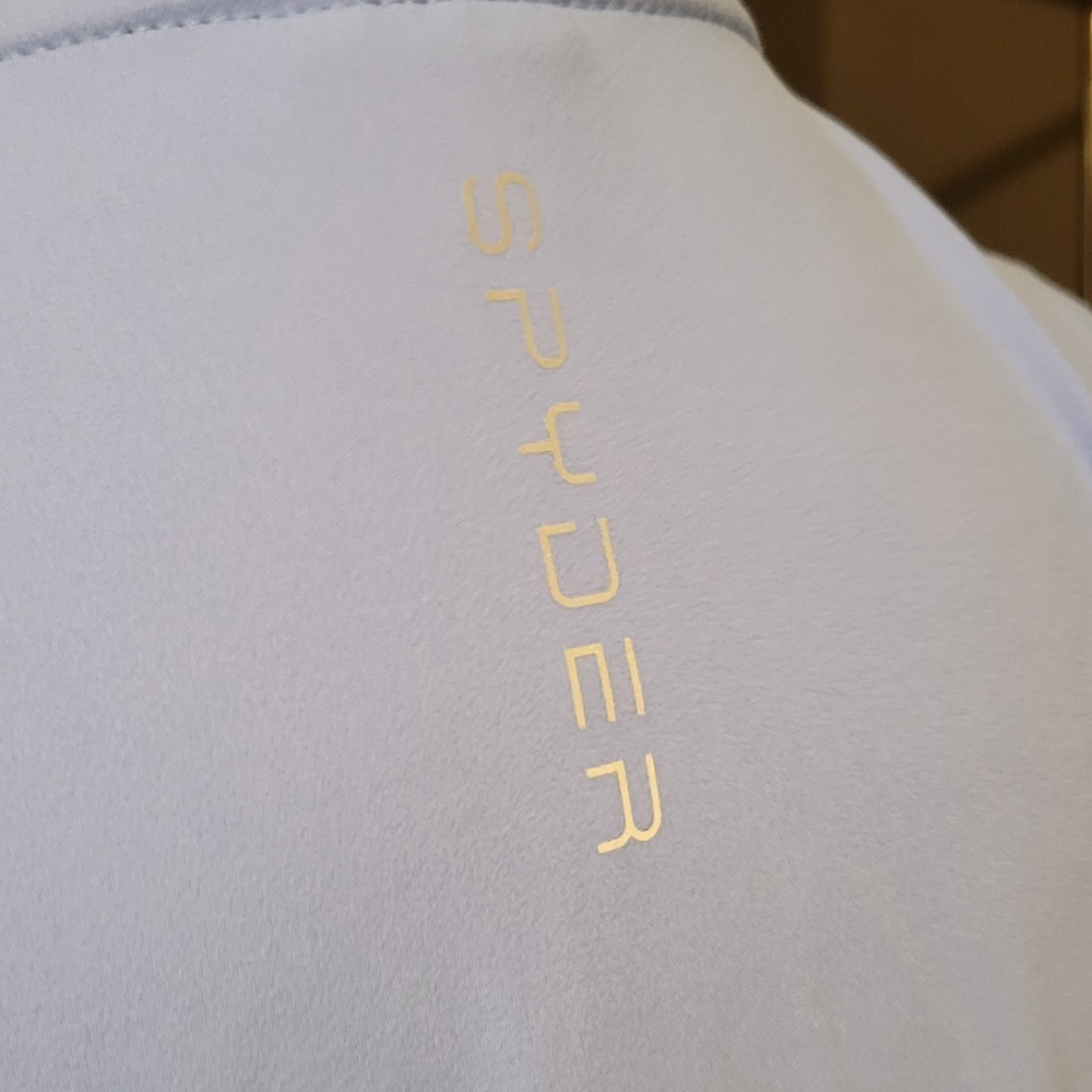 Spyder, zip-front athletic top